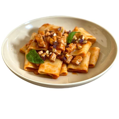 Paccheri Spada e Melanzana