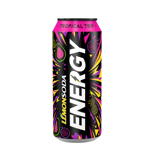 Lemon soda tropical